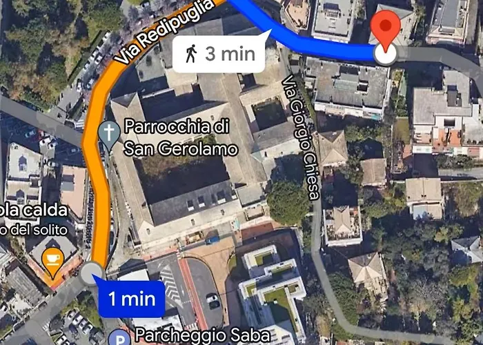 Apartamento Mansarda Azzurra, 8 Min Dal Mare, 3 Min Dall'ospedale Pediatrico *