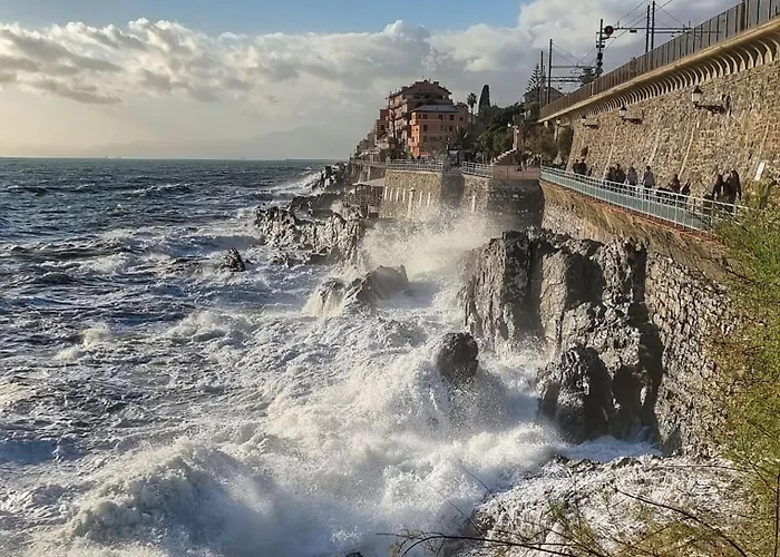 Mansarda Azzurra, 8 Min Dal Mare, 3 Min Dall'ospedale Pediatrico Appartement Genua